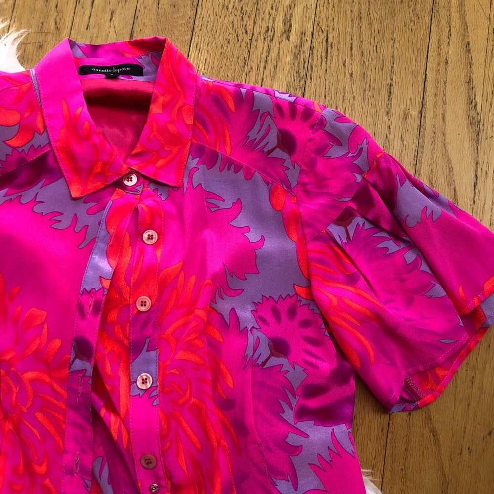 Nanette Lepore tropical top